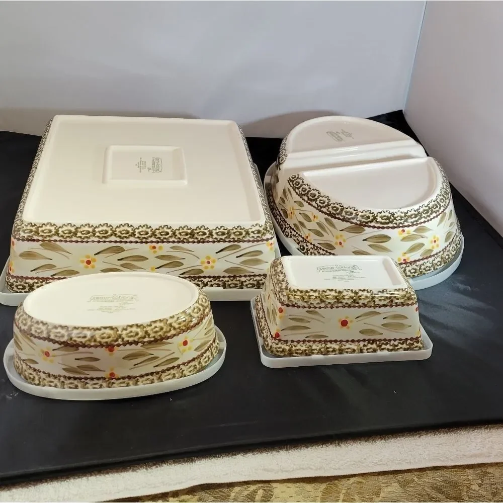 BRAND NEW TEMP-TATIONS PRESENTABLE OVENWARE BY TORA
